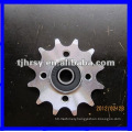 Sprocket/Plate wheel with bearing